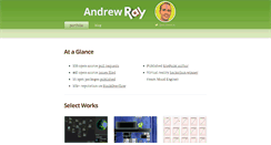 Desktop Screenshot of andrewray.me
